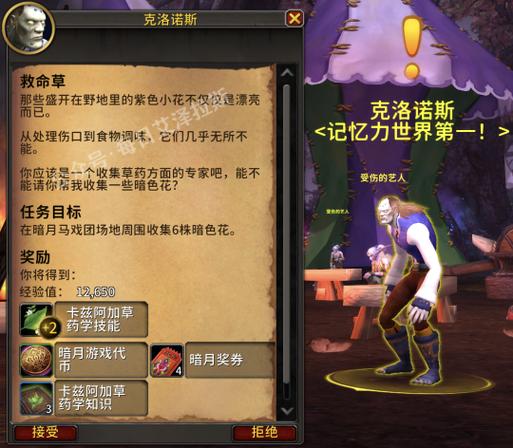 《魔兽世界暗月马戏团任务全攻略：玩法解析与通关技巧》