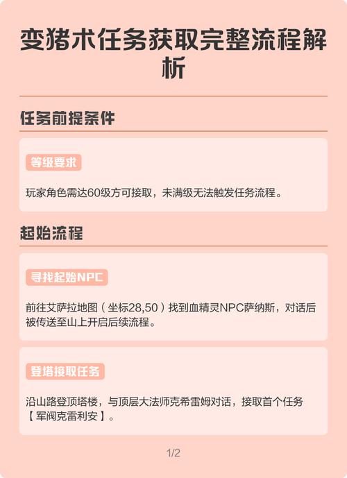 《魔兽世界》怀旧服法师变猪术任务全流程攻略